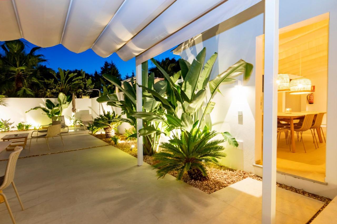 Ses Eufabietes Apartments&Restaurant Playa Migjorn Exterior foto