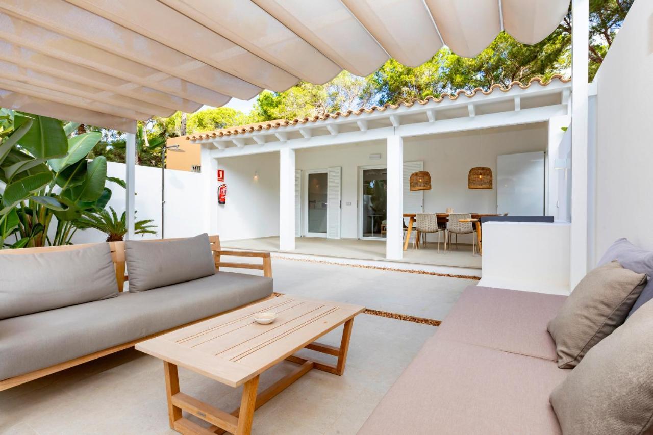 Ses Eufabietes Apartments&Restaurant Playa Migjorn Exterior foto