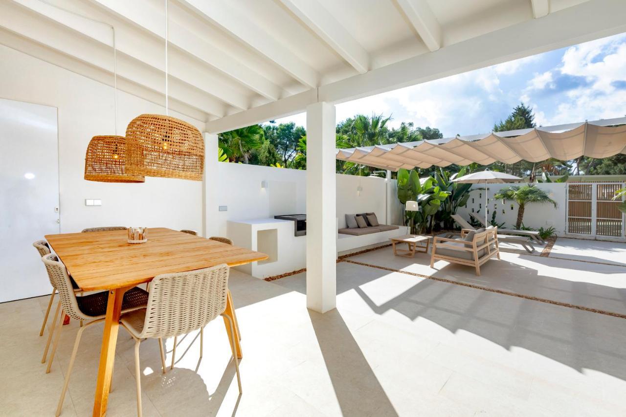 Ses Eufabietes Apartments&Restaurant Playa Migjorn Exterior foto