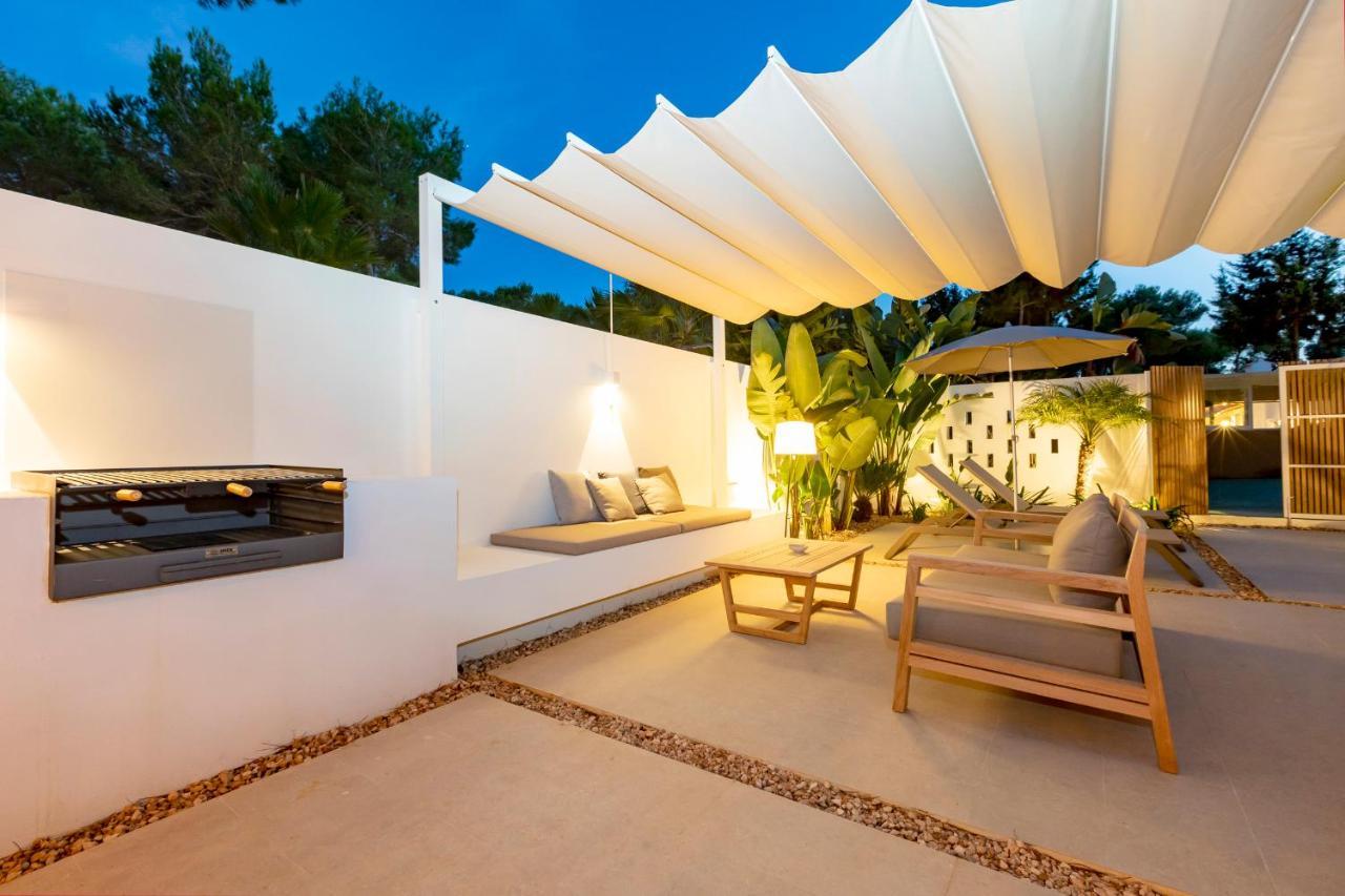 Ses Eufabietes Apartments&Restaurant Playa Migjorn Exterior foto